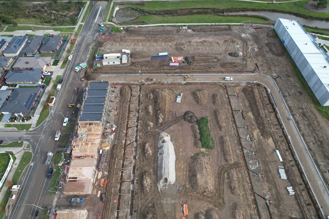 Lewis Street construction progress