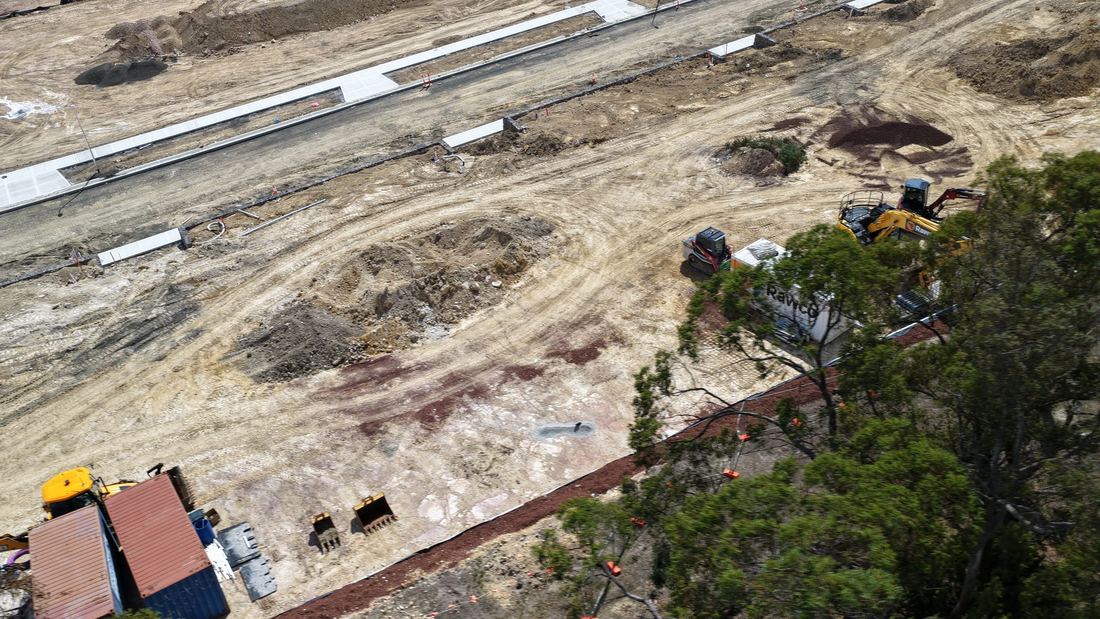 May Road earthworks progress